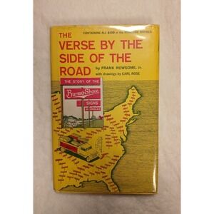 The Verse by the Side of the Road: The Story of the Burma-Shave Signs Vintage